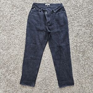 Abercrombie & Fitch Curve Love The Dad High Rise Jean